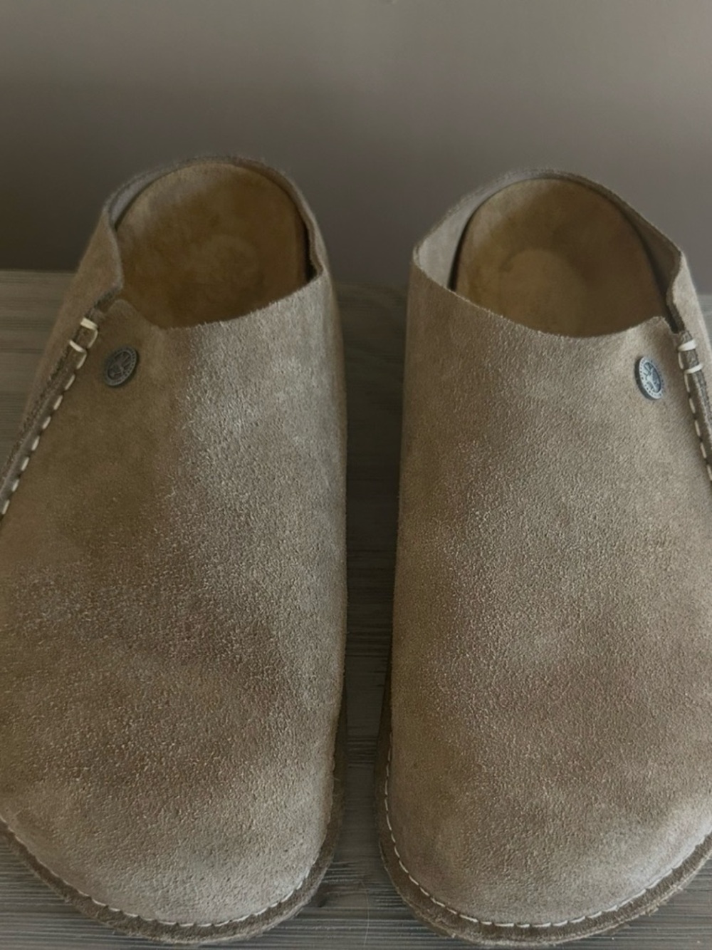 Birkenstock Zermatt PremiumSuede Slip-On Clogs - Comfortable & Durable - size 42